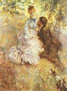 Pierre Renoir Idylle painting